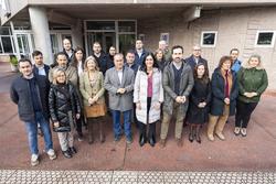 Reunión de dirixentes do PPdeG fronte ao novo mapa concesional de autobuses estatal.. PPDEG / Europa Press