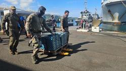 Incautación de cocaína do barco 