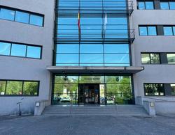 O Xulgado do Penal número 1 de Lugo, que acolleu este xoves a vista contra un home acusado dun delito de atentado a axentes da autoridade. En Lugo, a 11 de abril de 2024.