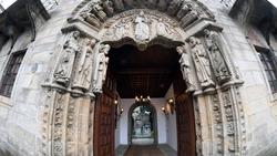 Reitorado da Universidade de Santiago de Compostela (USC), no Pazo de Fonseca.. USC