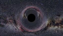 Buraco negro / Wikipedia - Arquivo