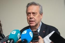 O conselleiro de Sanidade, Antonio Gómez Caamaño, en declaracións aos medios / XUNTA