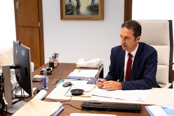 O conselleiro do Mar, Alfonso Villares. XUNTA DE GALICIA / Europa Press