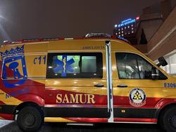 Arquivo - Ambulancia de SAMUR Protección Civil fronte ao Hospital 12 de Outubro de Madrid. EMERXENCIAS MADRID - Arquivo / Europa Press
