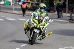 Arquivo - Unha moto da Garda Civil de Tráfico / Ricardo Rubio - Europa Press - Arquivo