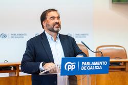 O portavoz do PP no Parlamento galego, Alberto Pazos Couñago / PP