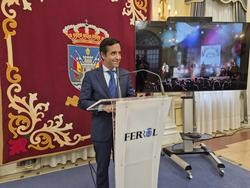 O alcalde de Ferrol, José Manuel Rey Varela, informa os asuntos da Xunta de Goberno. CONCELLO DE FERROL