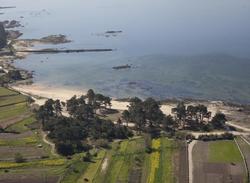 Praia do Rego do Alcalde, en Vilanova de Arousa / Turismo de Galicia