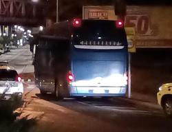 Autobús dun equipo de fútbol sala infantil que conducía un chofer baixo os efectos do alcol en Ferrol / EUROPA PRESS (CEDIDA)