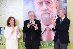 O presidente da Xunta, Alfonso Rueda, na entraga do premio Diego Bernal 2025 a José de Cora.. XUNTA / Europa Press