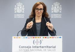 A ministra de Sanidade, Mónica García, en Madrid (España).. Eduardo Parra - Europa Press