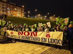 Protesta contra a instalación dunha planta de biometano en Lugo / Europa Press - Arquivo