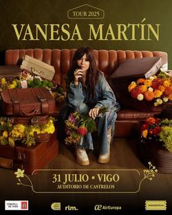 A cantante Vanesa Martín actuará no auditorio vigués de Castrelos o 31 de xullo de 2025 / CONCELLO DE VIGO