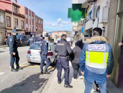 Desarticulación dun punto de venda de droga en Vigo