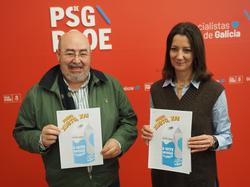 Roberto García e Lara Méndez / PSDEG