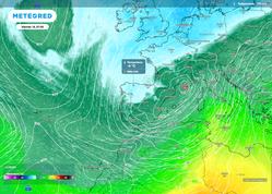 Chegada dunha masa de aire ártico a Galicia / Meteored