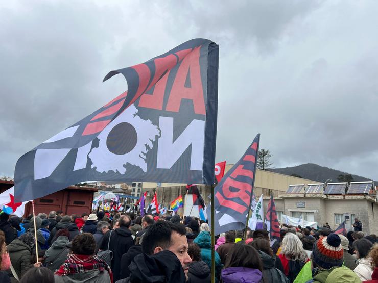 Manifestación na Pobra contra o proxecto de Altri e a Mina de Touro / GC - Arquivo