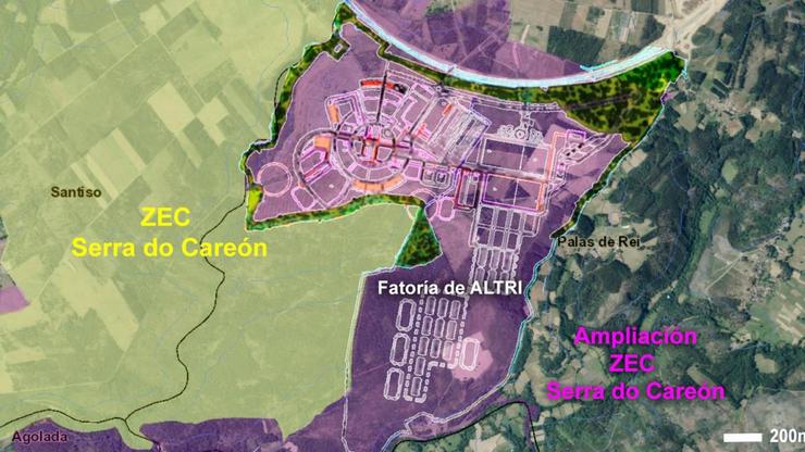 Proxecto de Altri en Palas de Rei / Arquivo
