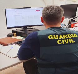Imaxe dun axente da Garda Civil.. GARDA CIVIL / Europa Press