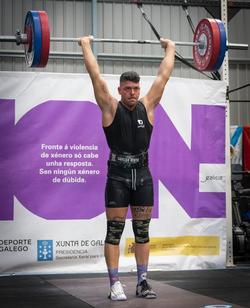 Saúl Vázquez, Halterofilia