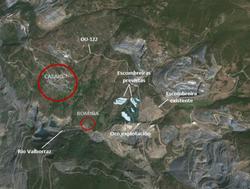 Proxecto de canteira de lousa en Carballeda / XUNTA