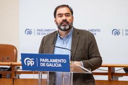 O portavoz parlamentario do PPdeG, Alberto Pazos.. PPDEG / Europa Press