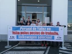 Protesta de traballadores de Gándara Motor, do grupo Yáñez, en Ferrol / Europa Press