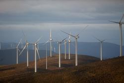 Arquivo - Un parque eólico, a 28 de marzo de 2025, en Muras, Lugo, Galicia (España).. Carlos Castro - Europa Press - Arquivo / Europa Press