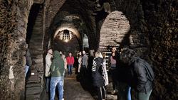 Visita a unha cova en Valdeorras (Primavera de Portas Abertas D.O. Valdeorras). Foto: Asoc. Ruta do Viño de Valdeorras.