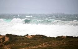 Praia de Doñinos, a 20 de outubro de 2023, en Ferrol / Raúl Lomba - Arquivo