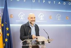 O deputado do BNG no Congreso, Néstor Rego.. BNG / Europa Press