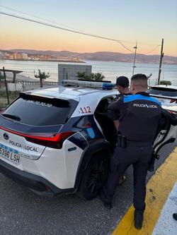 A Policía Local de Sanxenxo detén a un veciño de Portonovo de 20 anos tras entrar na propiedade doutro veciño e ameazalo de morte cunha navalla.. CONCELLO DE SANXENXO / Europa Press