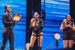 Arquivo - Aida Tarrío e Olaia e Sabela Maneiro, integrantes do grupo musical Tanxugueiras. RAG - Arquivo / Europa Press