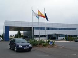 Vista esterior dos estudos da CRTVG e TVG en San Marcos /  Europa Press