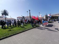 Concentración de persoal civil do Arsenal de Ferrol para pedir condicións laborais dignas ao Ministerio de Defensa / Europa Press