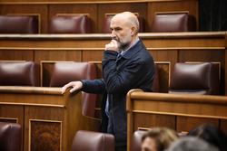 O deputado de BNG, Néstor Rego, durante un pleno no Congreso dos Deputados/ Fernando Sánchez - Arquivo