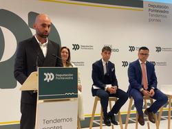 Imaxe da presentación da campaña. FEDERACIÓN DE COMERCIO DE PONTEVEDRA / Europa Press