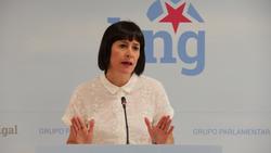 A portavoz do BNG, Ana Pontón, en rolda de prensa. BNG / Europa Press / Europa Press