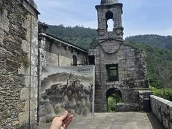 O mosteiro de Caaveiro representado nunha banda deseñada / GC