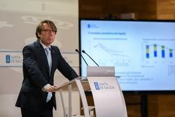 Rolda de prensa do conselleiro de Facenda, Miguel Corgos / XUNTA - Europa Press