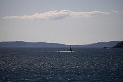 Arquivo - O submarino S-81 Isaac Peral da Armada, chega á escola naval militar de Marín  tras realizar manobras na contorna da ría de Pontevedra / Adrián Lago