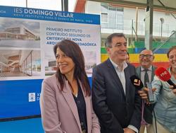 María Martínez Allegue e Román Rodríguez este venres en Vigo.. PEDRO DAVILA-EUROPA PRESS / Europa Press