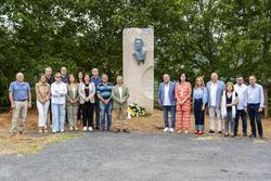 Homenaxe a Miguel Anxo Branco na Merca (Ourense). PPDEG / Europa Press