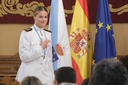 Entrega da Medalla de Galicia á princesa Leonor. ARXINA / Europa Press