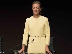 Arquivo - Marta Ortega presidiu a Xunta Xeral de Accionistas de Inditex na sede da compañía en Arteixo,  A Coruña, este martes. EUROPA PRESS - Arquivo / Europa Press