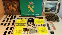 Operación contra roubos en casas no sur de Pontevedra. GARDA CIVIL / Europa Press