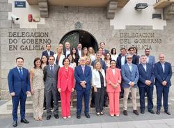 Reunión de representantes de administracións na Delegación do Goberno en Galicia. DELEGACIÓN DO GOBERNO EN GALICIA / Europa Press