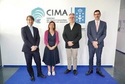 A Conselleira do Mar, Marta Villaverde, e o conselleiro de Facenda e Administración Pública, Miguel Corgos. XUNTA / Europa Press
