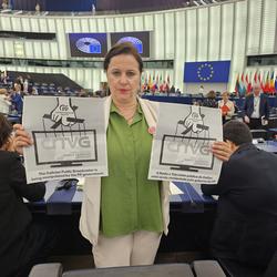 A eurodeputada do BNG, Ana Miranda. BNG / Europa Press